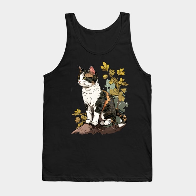 Cat Lady - Cat Faces Cute Girls Womens Tank Top by Ray E Scruggs